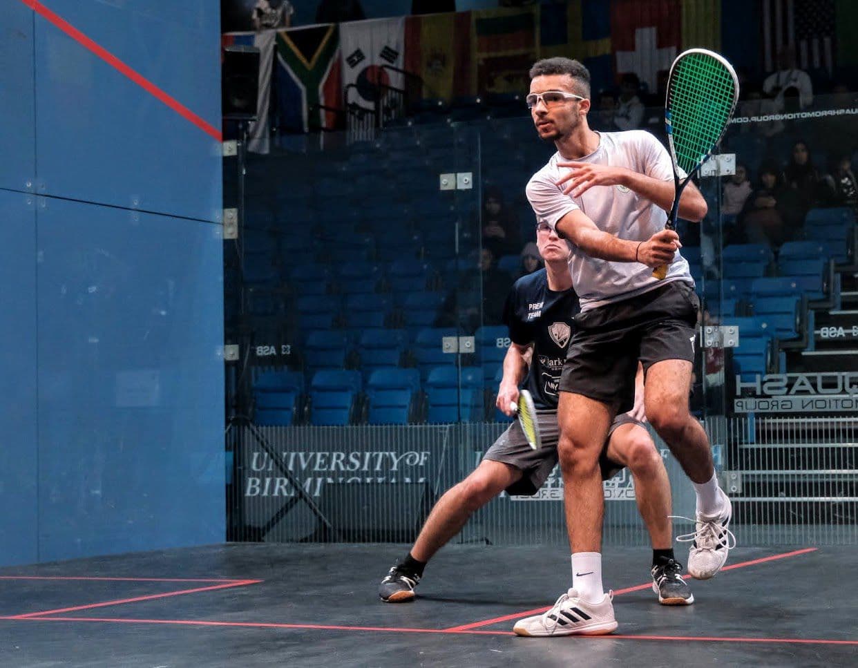 Youssef Bastawy on court 7